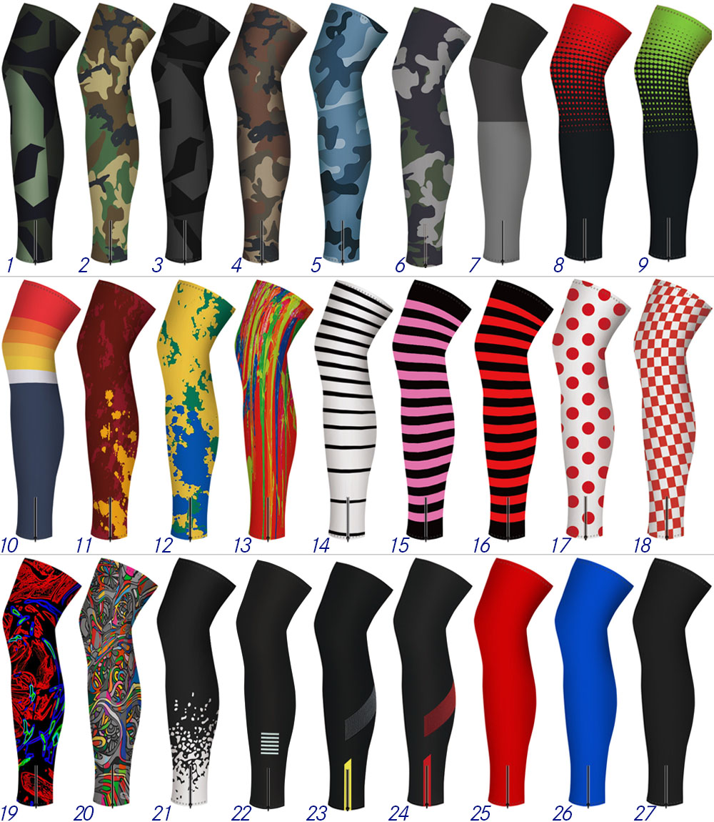 Cycling Gear Winter - Thermal Fleece Cycling Leg Warmers, MTB