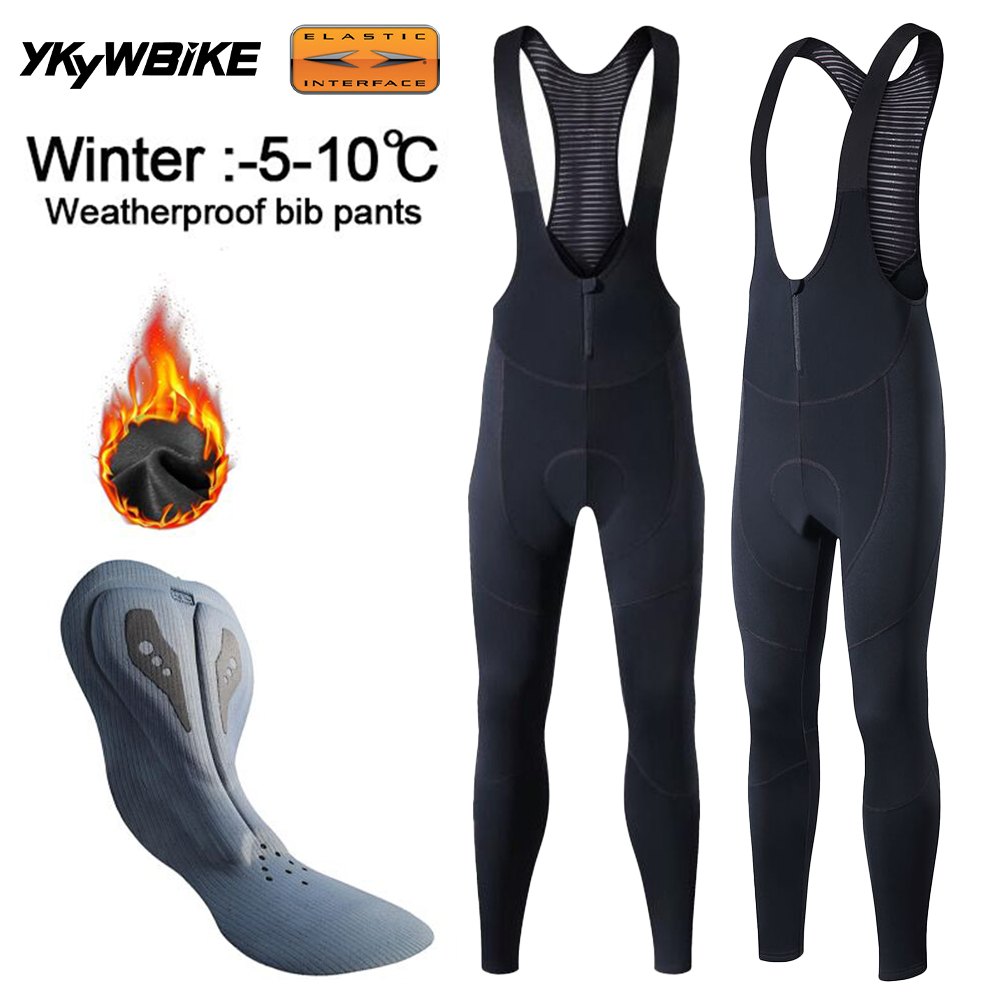 Cycling Gear Winter - Ykywbike Men's Winter Thermal Fleece Cycling
