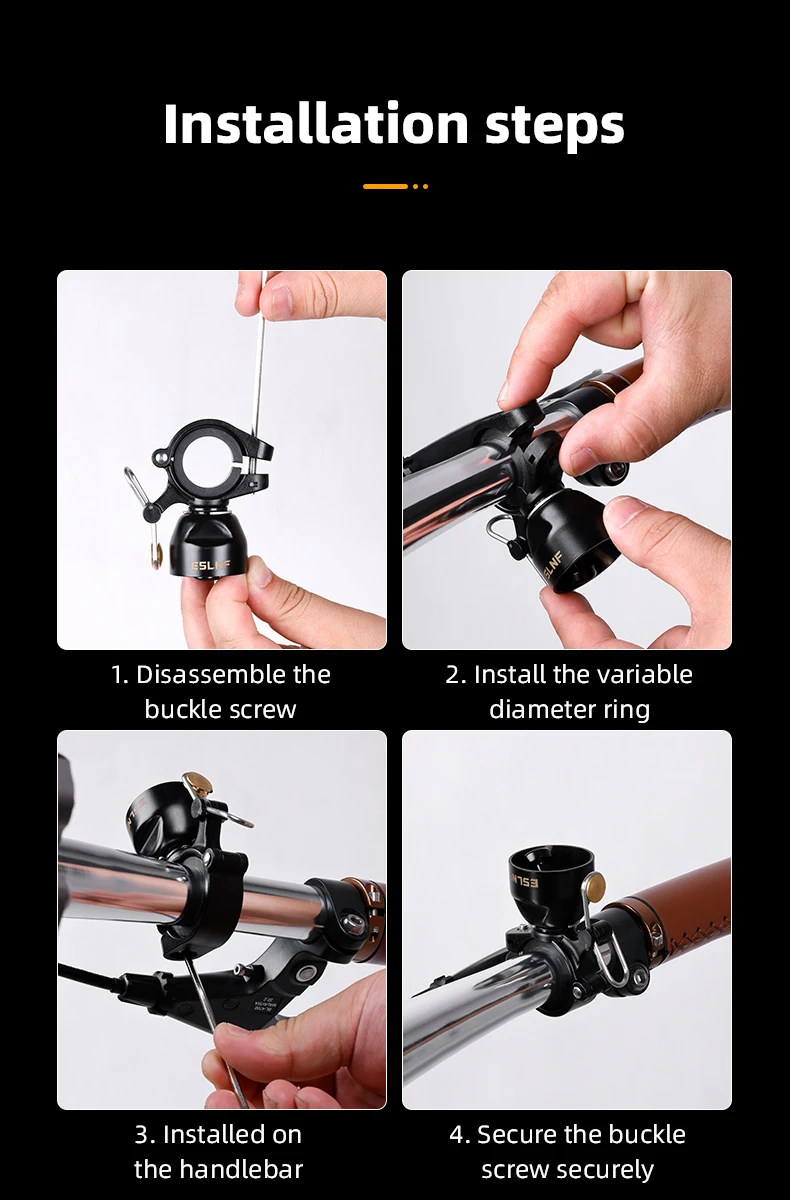 Road Cycling Essential Gear - Newmountainbikebell, Bicycle Handlebarbell,multifunctional Road Bike Horn,cycling