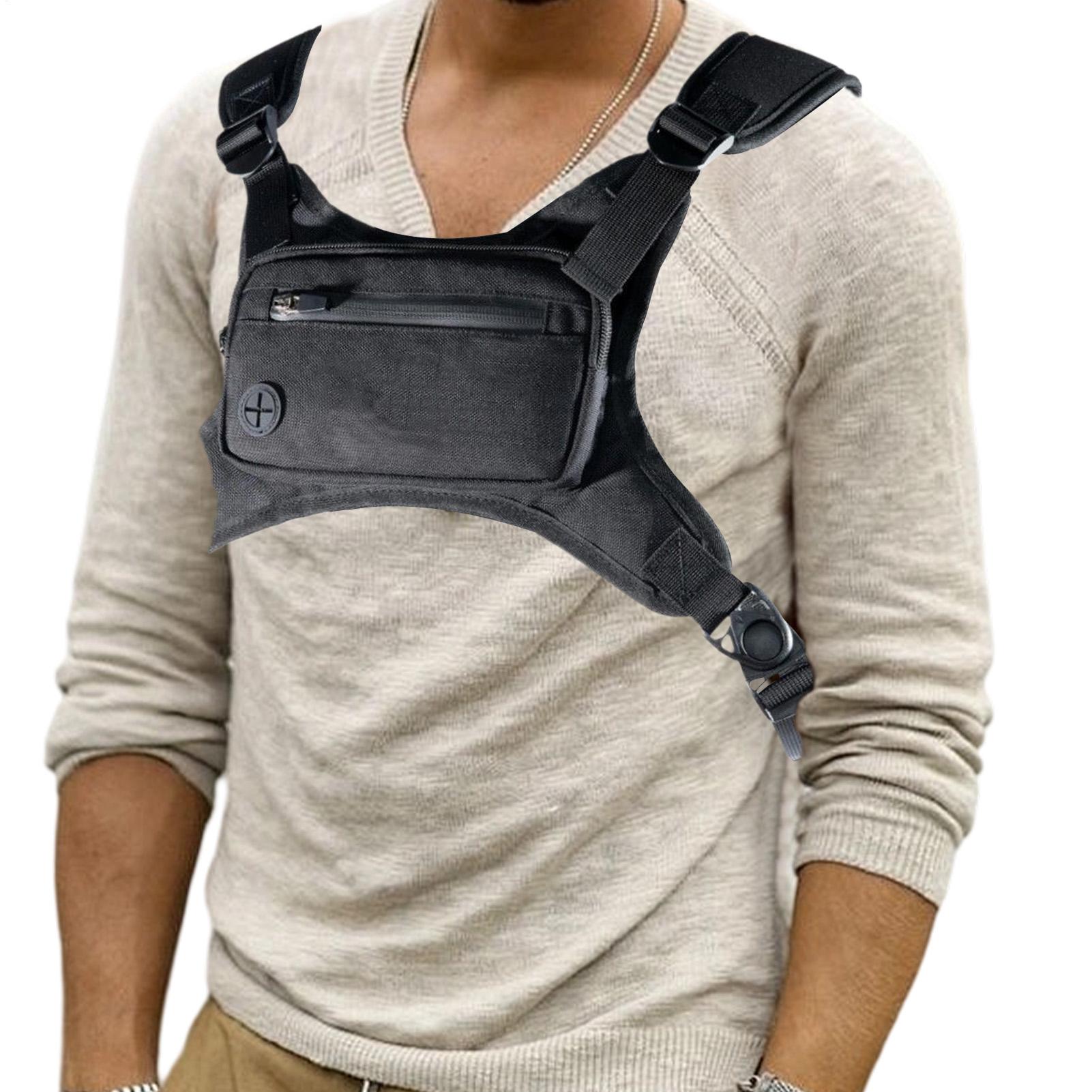 Cycling Gear Backpack - Running Chest Pack Hiking Chest Pack