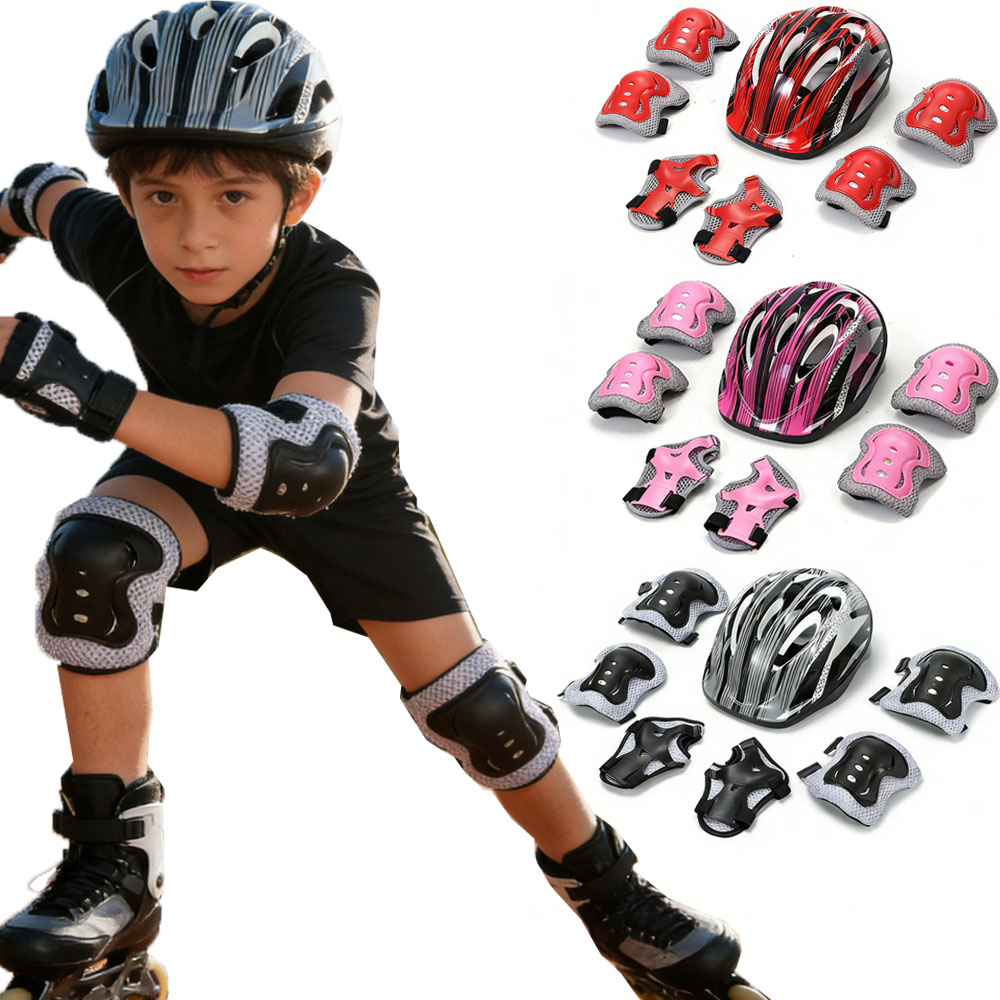Cycling Gear Kids - Bicycle Sport Protective Gear Set Adjustable