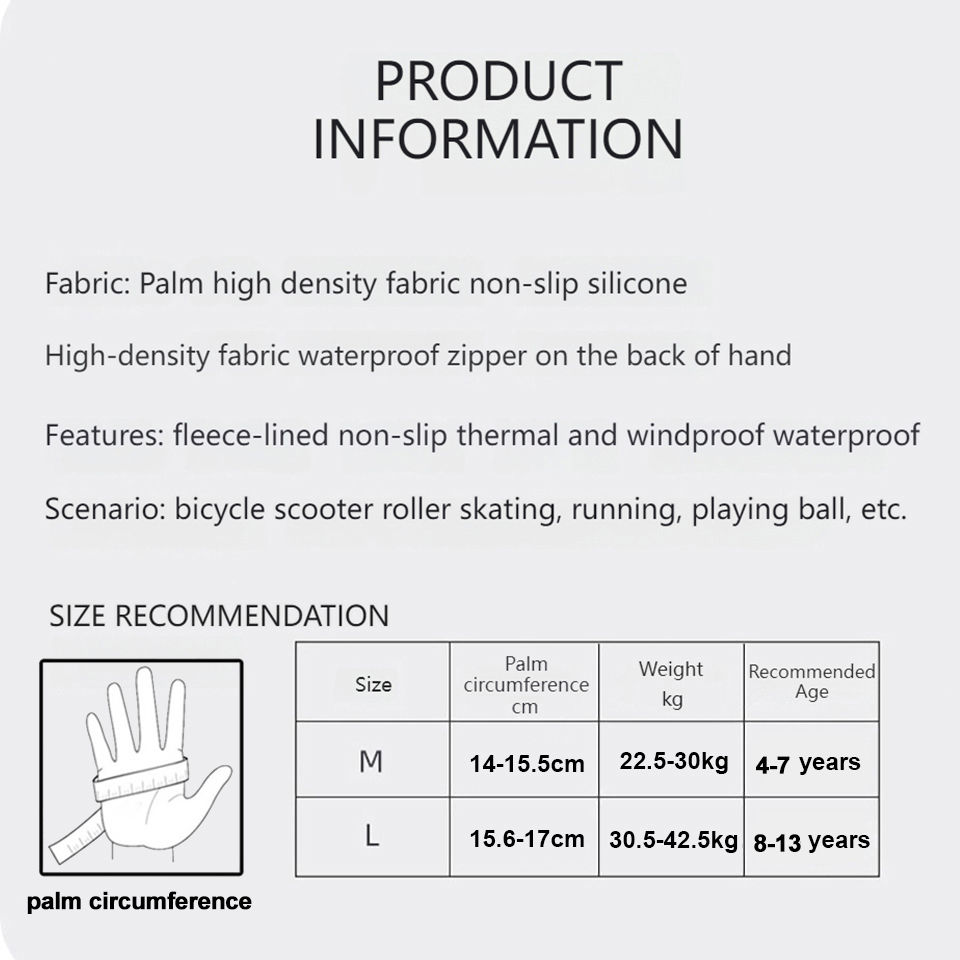 GTUBIKE Children's Gloves Warm - Cycling Gear Kids review and price