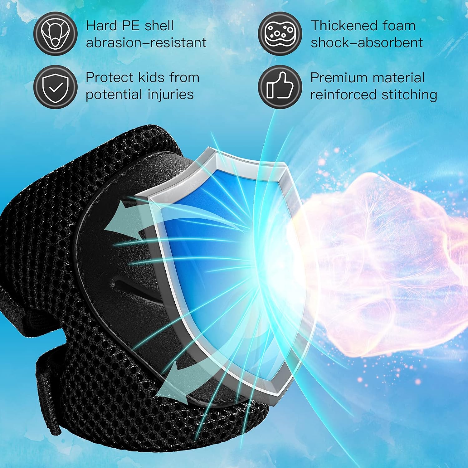 6PCS Kids Protective Gear Set  - Cycling Gear Kids review and price
