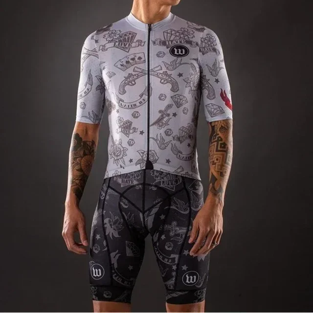 Wattie Ink Men Skinsuit Cyclin - Triathlon Cycling Kit review and price