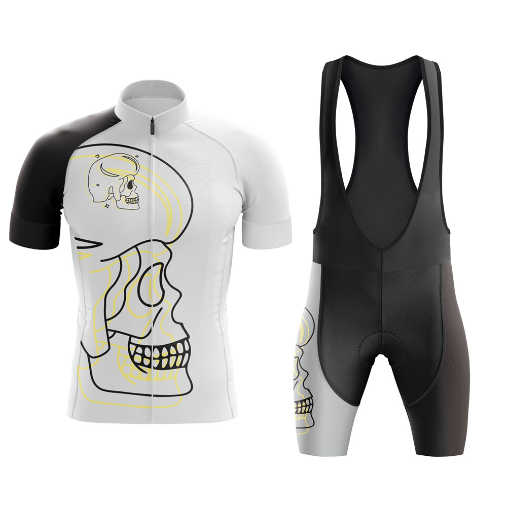 Skull Cycling Jersey Set Men B - Triathlon Cycling Kit review and price