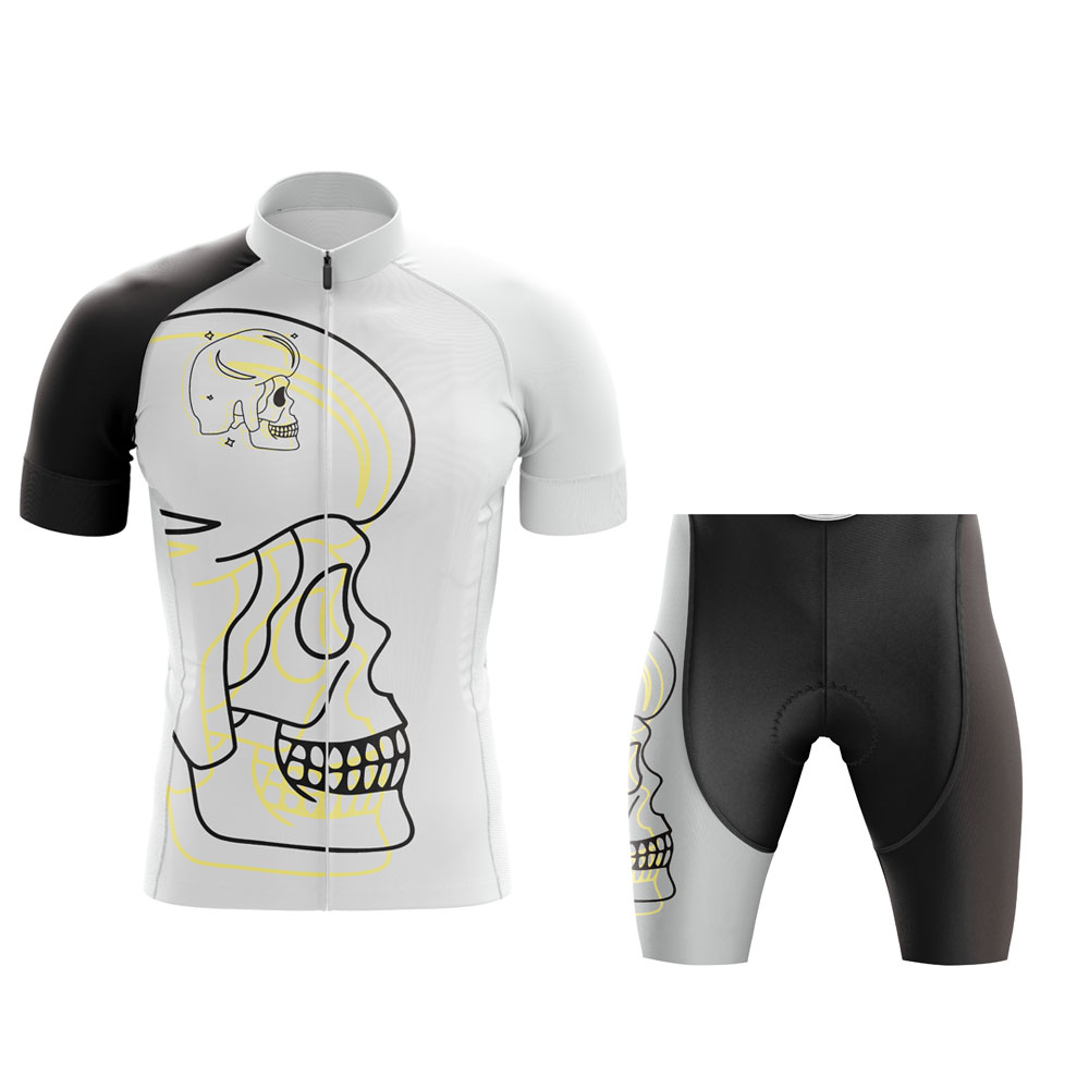 Skull Cycling Jersey Set Men B - Triathlon Cycling Kit review and price