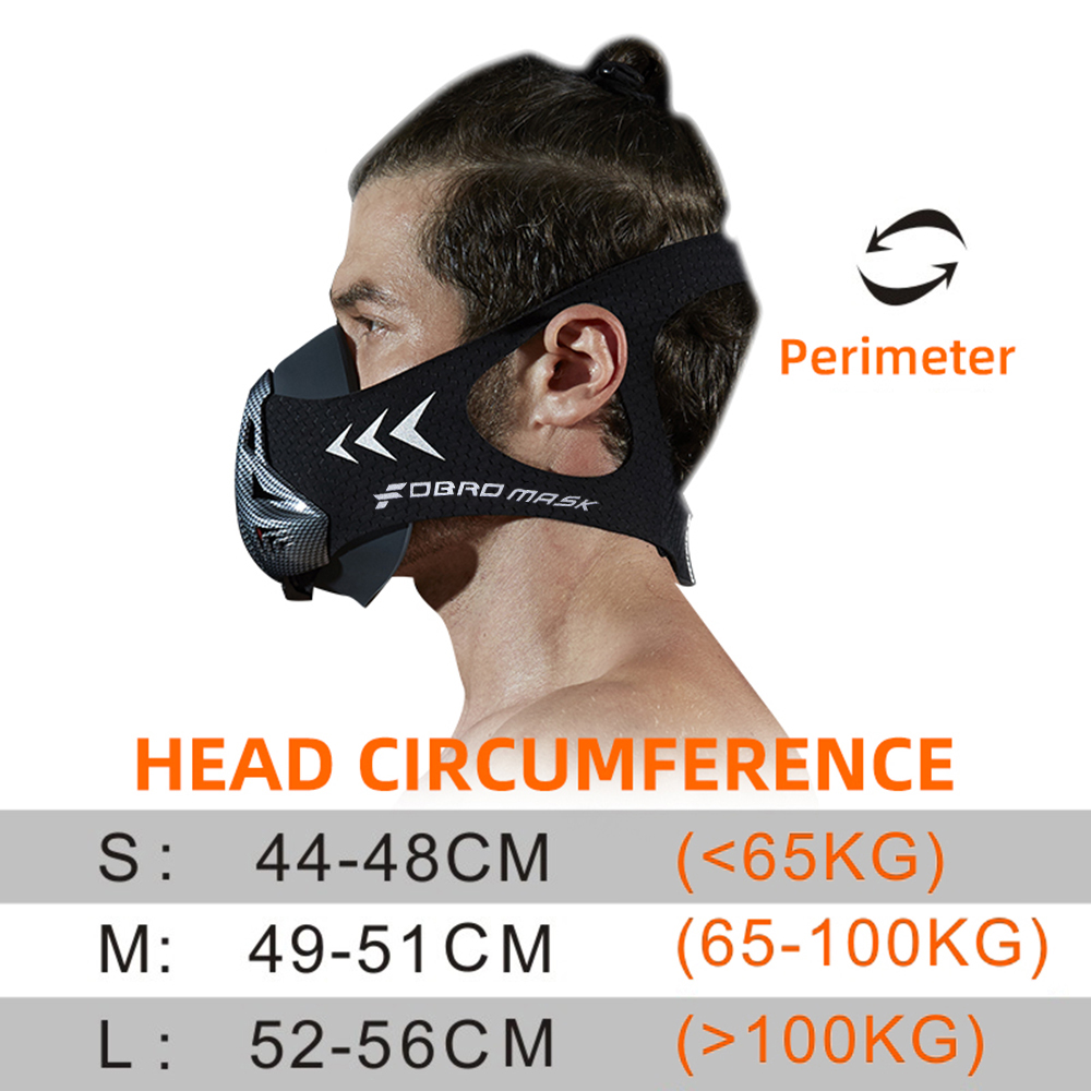 Training Mask Black M Size, 6  - Cycling Gear Black review and price