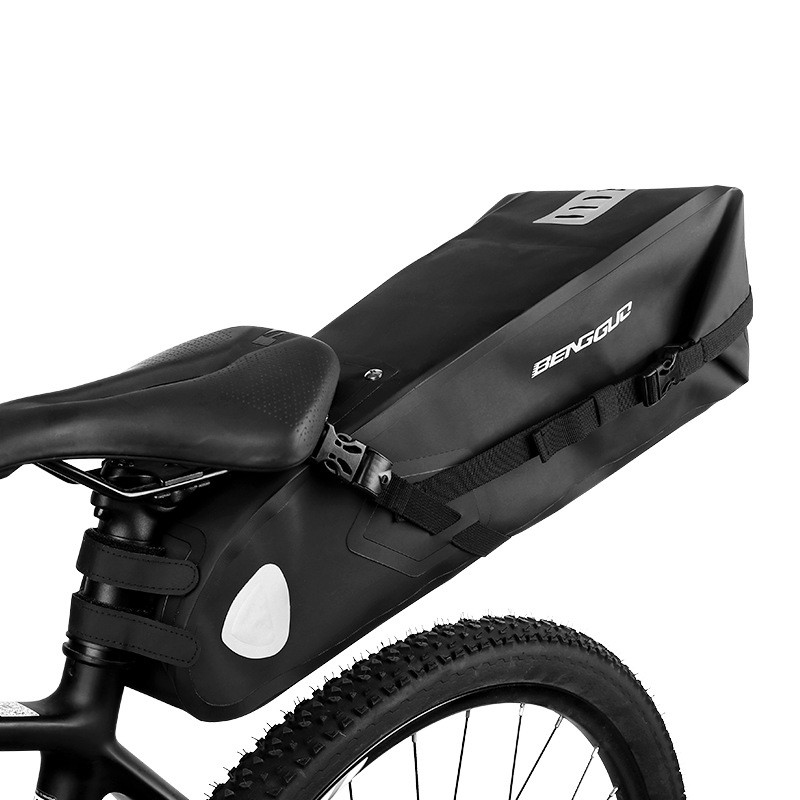 1pc Black PU Bicycle Saddle Ba - Cycling Gear Black review and price