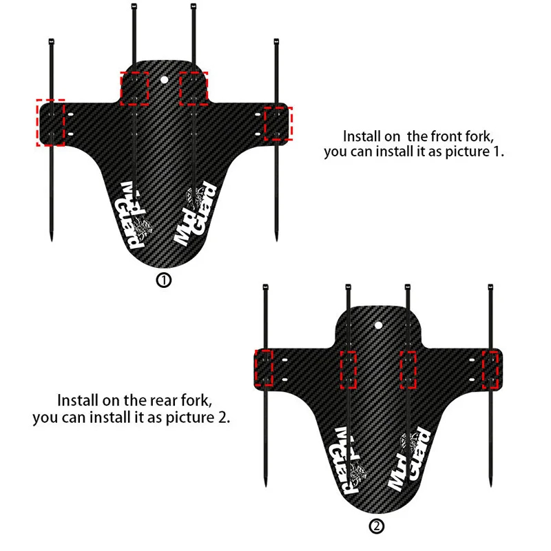 1 Piece Bike Fenders Front/Rea - Xc Mtb Gear review and price