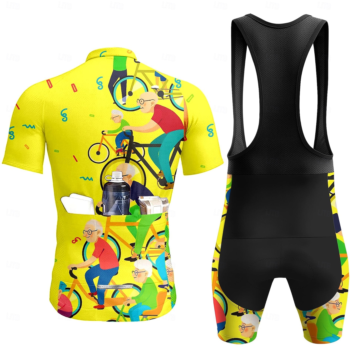 Men Short Sleeves Cycling Jers - Triathlon Cycling Kit review and price
