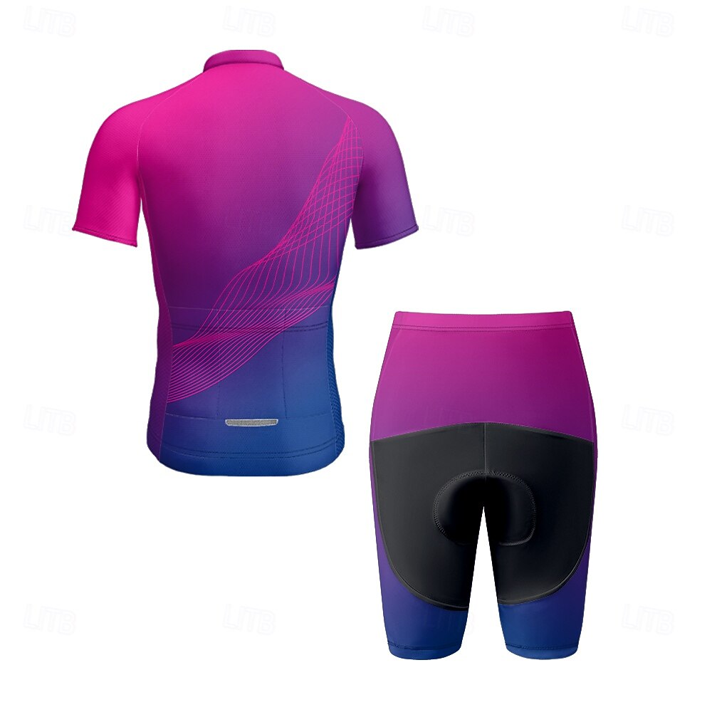 Men Short Sleeve Cycling Jerse - Triathlon Cycling Kit review and price