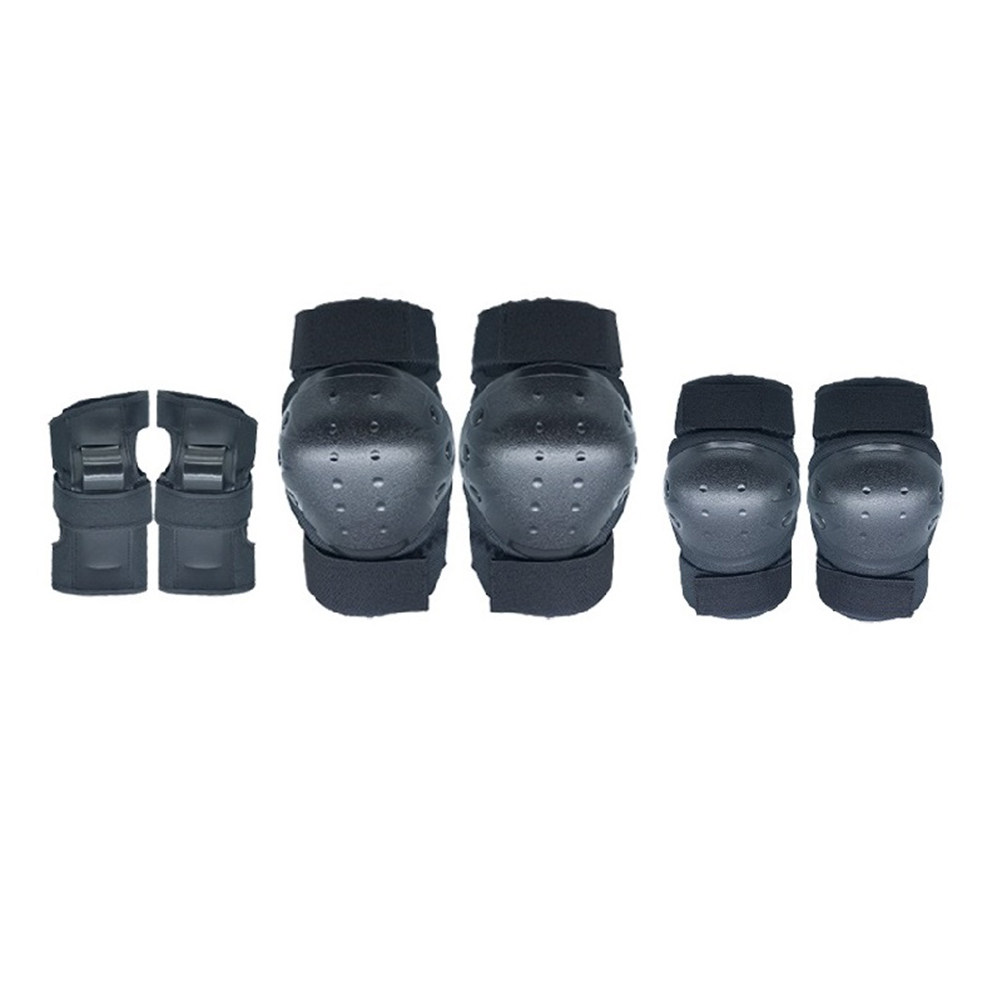 1Set Protective Gear Kids Adul - Cycling Gear Black review and price