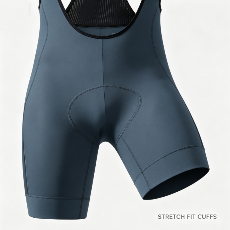 Gray-Blue Cycling Bib Shorts w - Cycling Gear Black review and price