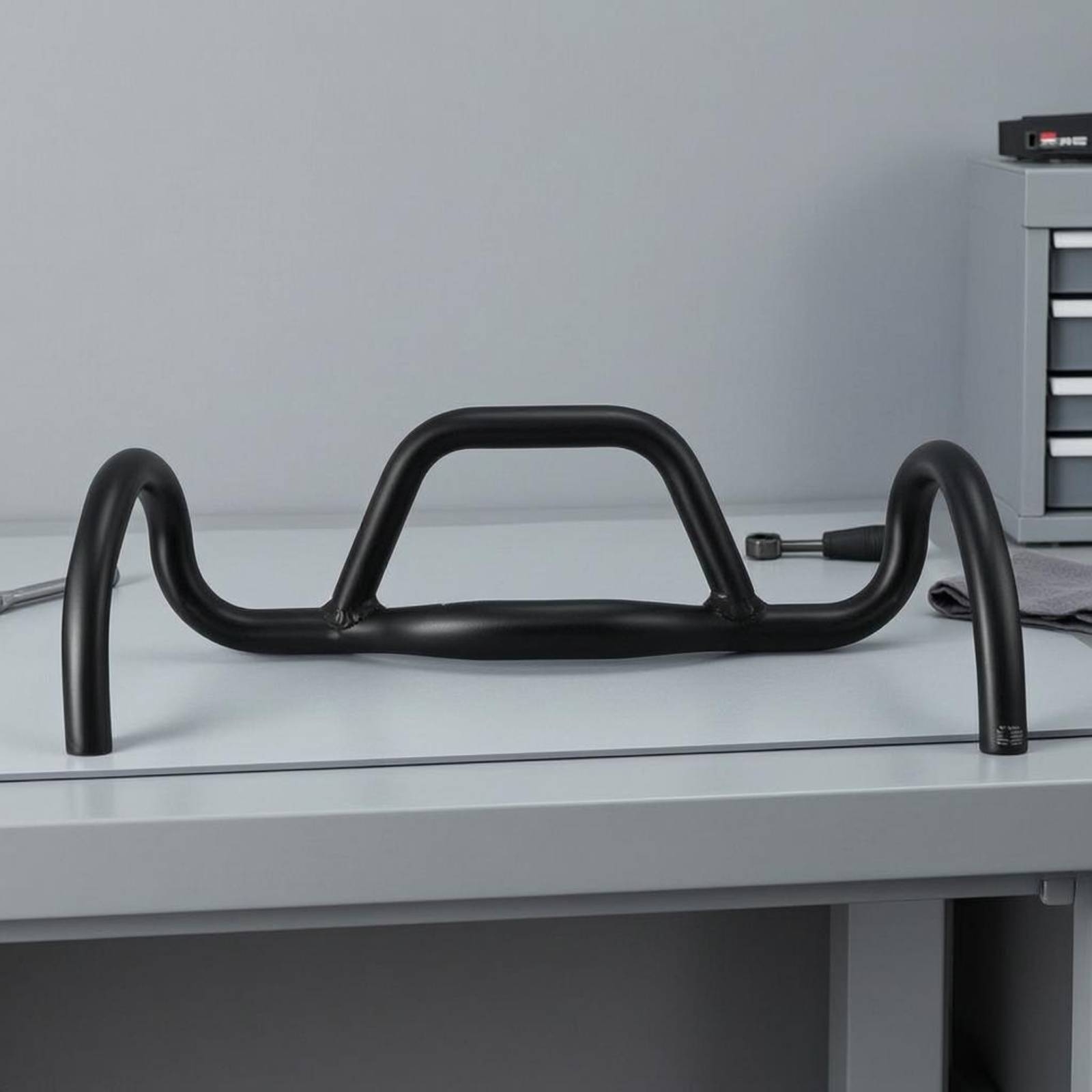 Aluminum Drop Bar 31.8 Mm Clam - Cycling Gear Black review and price