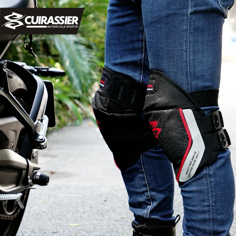 Men's Motorcycle Riding Knee G - Cycling Gear Black review and price