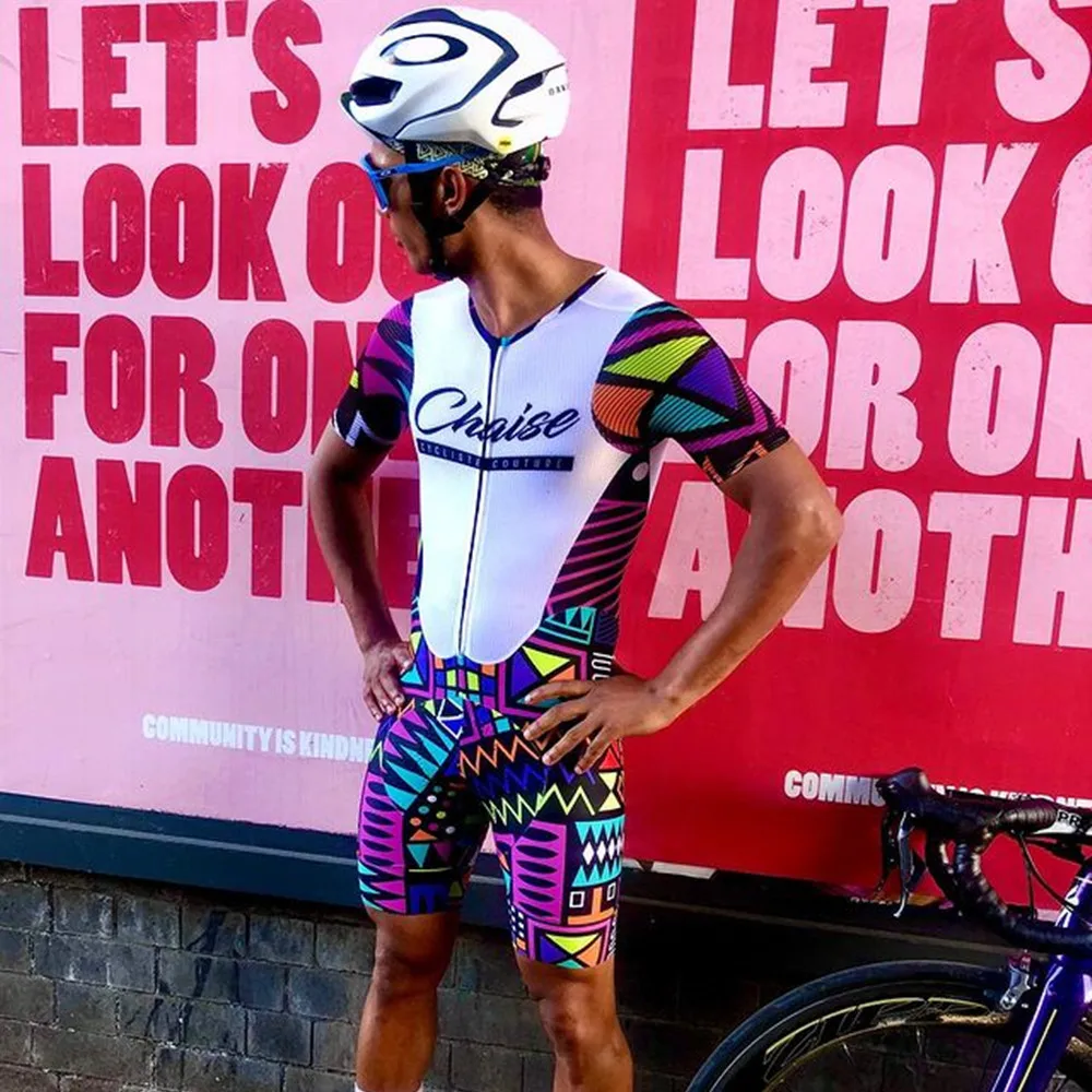 Chaise Men skinsuit uci sports - Triathlon Cycling Kit review and price