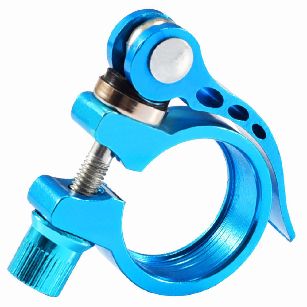 Road Bike Seatpost Clamp Alumi - Cycling Gear Black review and price