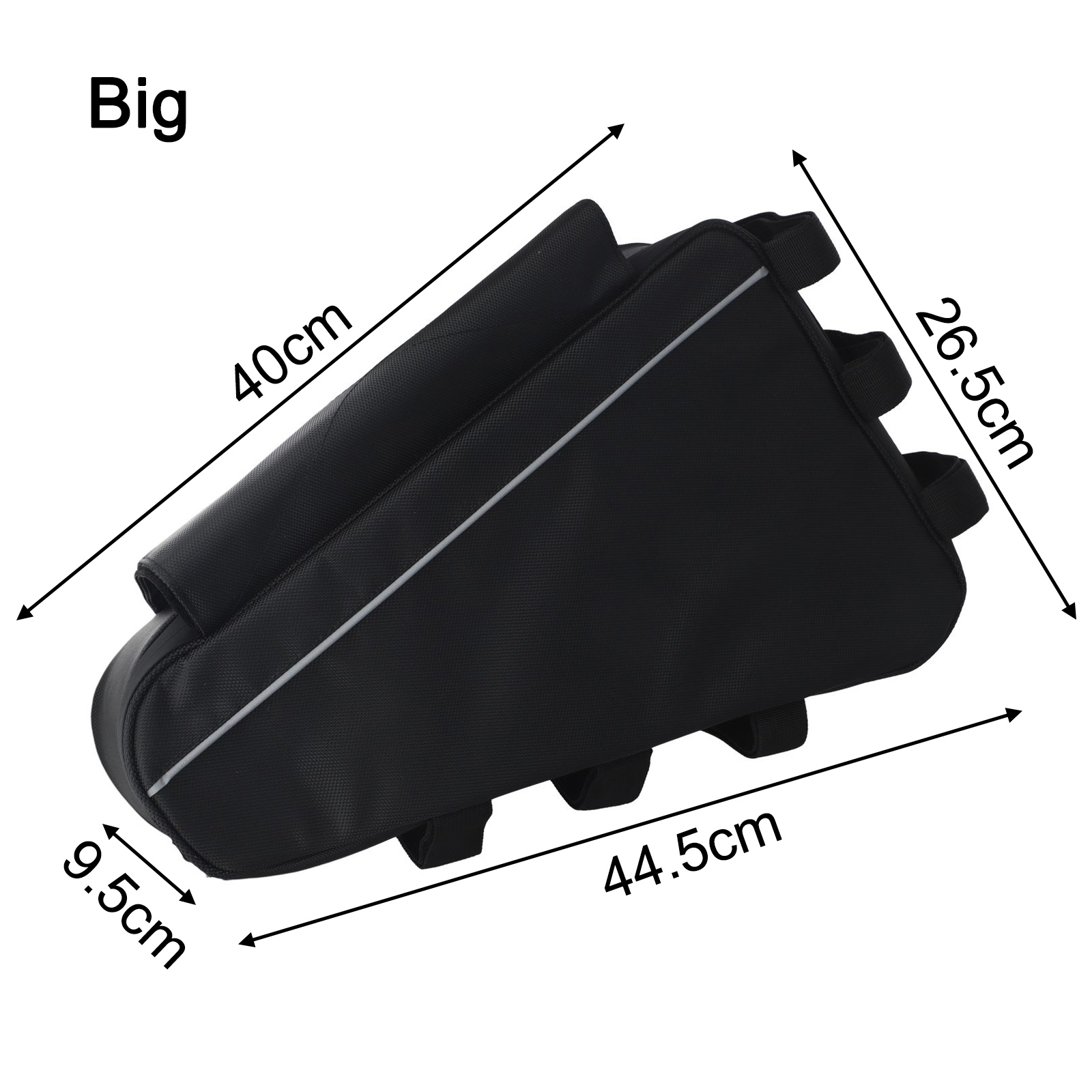 Waterproof Triangular Bike Fra - Cycling Gear Black review and price